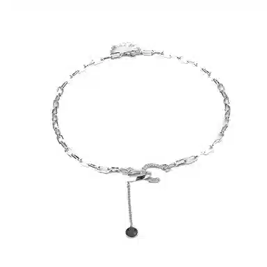 卡铂雅 韩版高级感港风气质复古休闲高级感设计 铜 项链 女款