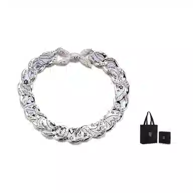 ICEMOBINC Cashew Pattern Cuban Necklace