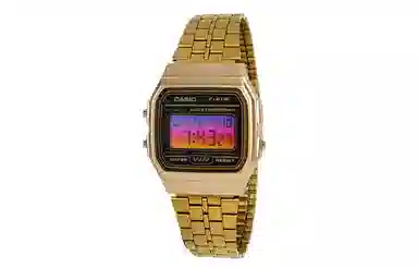 CASIO F-91WM-9A Gold Resin