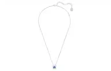 Swarovski Millenia Collection III Necklace Rhodium Blue