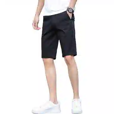 吉肯蒂 潮牌夏季薄款修身五分休闲短裤 男款