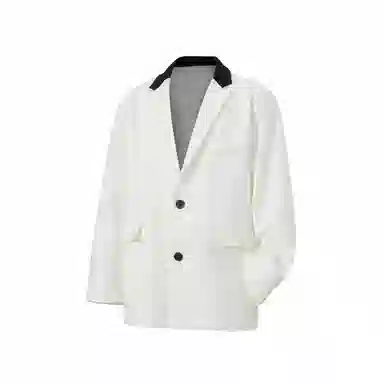 经典美拉德小西服外套简约韩版休闲宽松渐变单排扣垂感垫肩长袖西装 男女同款