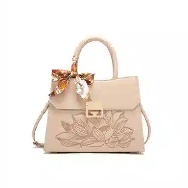 老人头 新中式国风时尚潮流 合成革 单肩斜挎手提包 常规 女款 多色