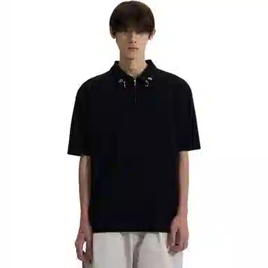 NEVER RULE vintagecleanfitPolo