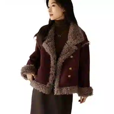 VICTORIA&VERA Suede Jacket