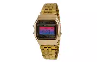 CASIO F-91WM-9A Gold Resin