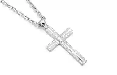 IDEAGEMER Cross Necklace