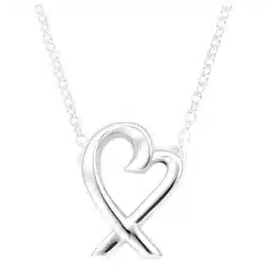 Tiffany & Co. Paloma Picasso Heart Pendant Necklace