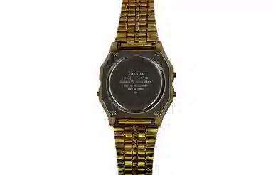 CASIO F-91WM-9A Gold Resin