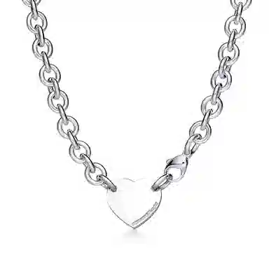 Tiffany & Co. Heart Pendant Necklace
