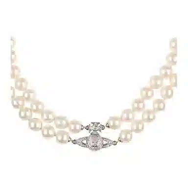 Vivienne Westwood Logo Necklace