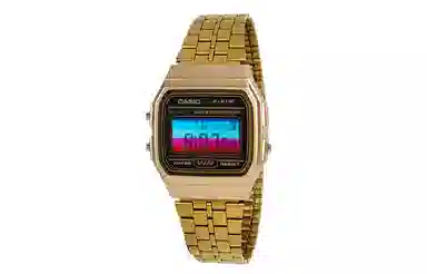 CASIO F-91WM-9A Gold Resin