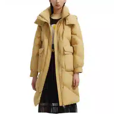 波司登 休闲时尚简约可脱卸帽羽绒服 女款