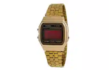 CASIO F-91WM-9A Gold Resin