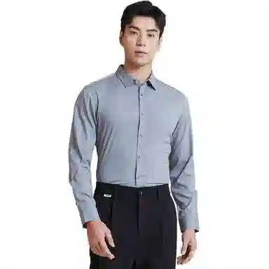 古鲨 柔软衬衣舒适长袖衬衫 男款