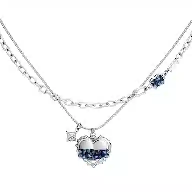 SUMIYAKI Ice Heart Necklace