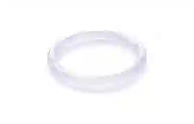 百利金 淡紫罗兰 莹润透亮简约精致轻奢时尚高级感国潮新中式温柔气质素圈美人镯 玉髓 玉石手镯 男女同款情侣款