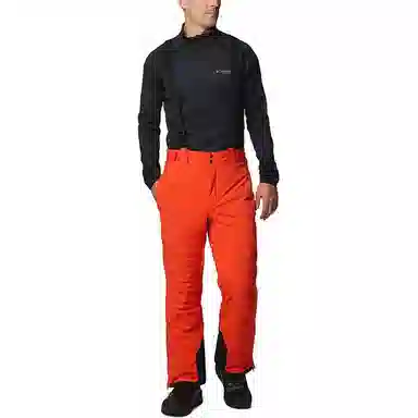 Columbia Mens Orange Cirque Bowl Pant