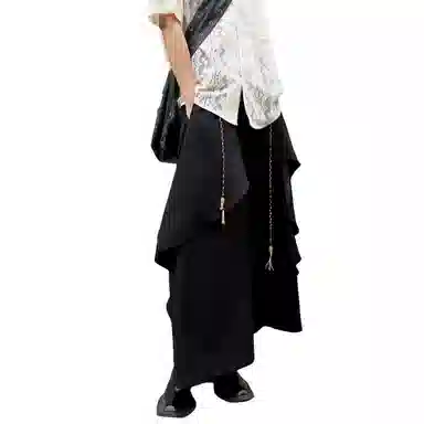 半空山 休闲阔腿百搭西装裤 男女同款