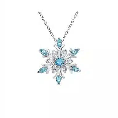 KING OF BLING Snowflake Necklace