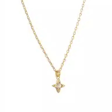 ANXIETY RANDOM AR "CROSS STAR" Necklace