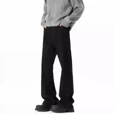 大卫贝肯 美式高街复古直筒简约基础款日常百搭垂感休闲牛仔裤 男女同款