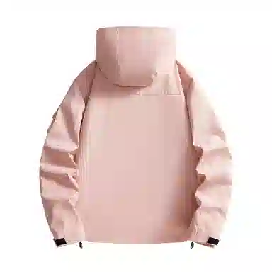 【dme】 美式潮流连帽纯色痞帅高级感防风防水户外休闲外套夹克 男女同款