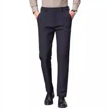 红豆 加厚保暖商务西裤通勤百搭小脚休闲裤 男款