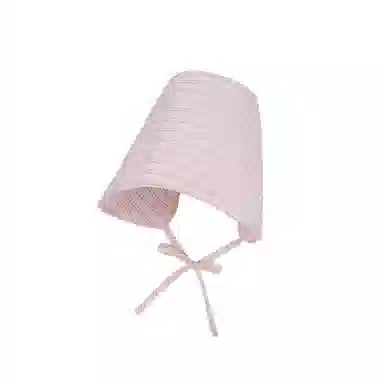 艾佳微 法式条纹户外出游防晒帽高级感大帽檐显脸小遮阳帽 聚酯纤维 渔夫帽 男女同款情侣款