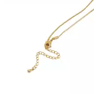 卡铂雅 复古轻奢设计极简高级感港风气质轻奢 铜 项链 女款