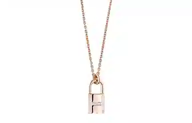HERMES Amulettes Cadenas pendant