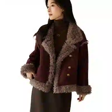 VICTORIA&VERA Suede Jacket