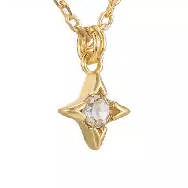 ANXIETY RANDOM AR "CROSS STAR" Necklace