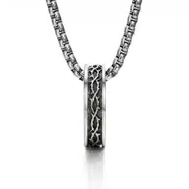 IDEAGEMER 925 Silver Necklace