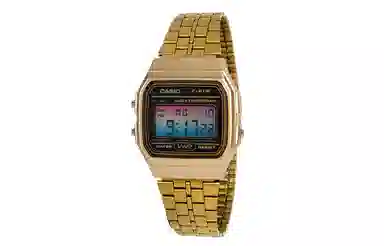 CASIO F-91WM-9A Gold Resin