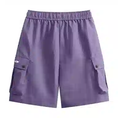 赛琪 美式高街复古潮流时尚机能多功能字母纯色抽绳系带百搭休闲舒适宽松日常通勤运动工装短裤 男女同款