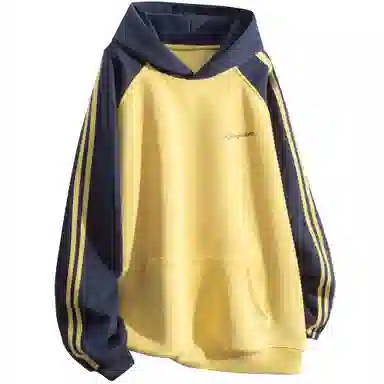 王者荣耀 明世隐款 美式高街撞色多色基础款宽松柔软亲肤连帽长袖 卫衣 男女同款