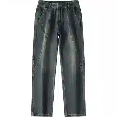 布客行 美式百搭多风格长裤牛仔裤 男款