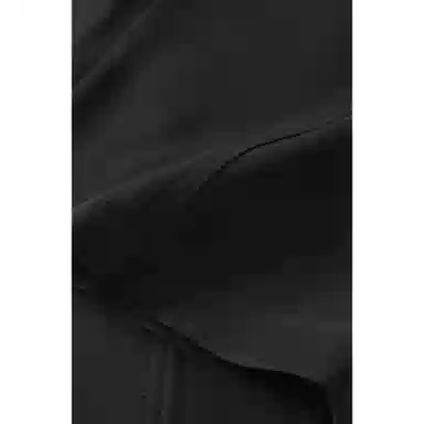 太平鸟 高腰哈伦简约休闲裤 女款 黑色