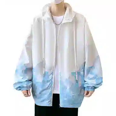 冰丝夏季轻薄凉感防紫外线潮流休闲青少年外套防晒服 男女同款