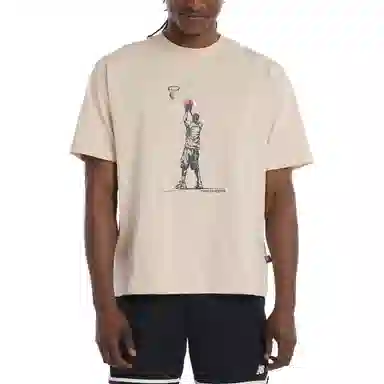 New Balance Graphic SS25 Hoops Player T