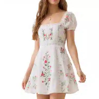 ALTAR'D STATE Floral Mini Dress Devon