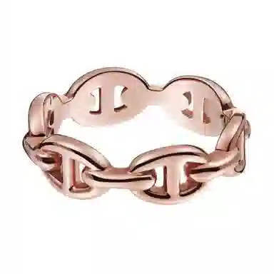 Hermes 18K Rose Gold Ring