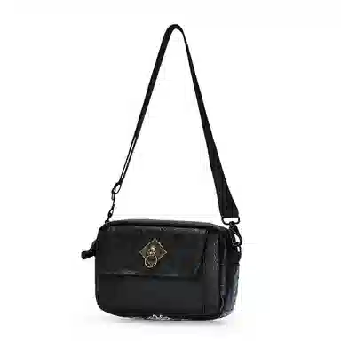 Chusan PVC Crossbody Bag Black