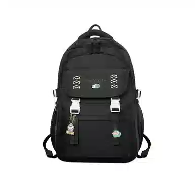 醇龙 多巴胺多功能大容量 尼龙 双肩包 男女同款情侣款 米白色/灰色/黑色/紫色/黄色/蓝色