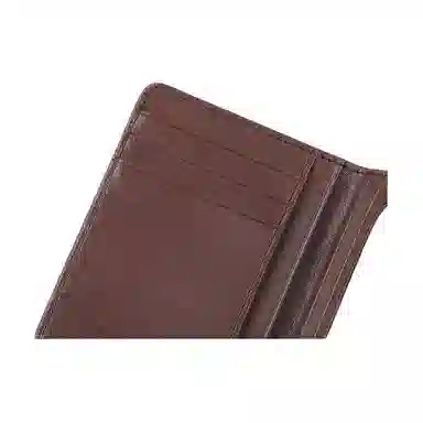 歌若拉 超薄简约短款防盗刷 头层牛皮 钱包 男款 多色