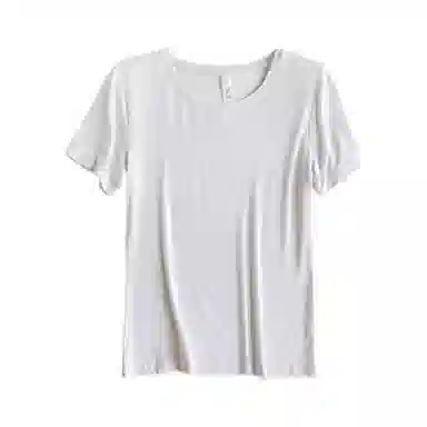 内在密码 夏季吸湿透气宽松休闲百搭简约打底衣 女款