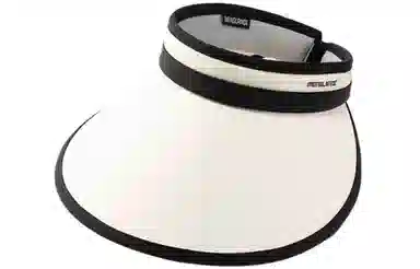 优幽兰 时尚潮流夏季大檐户外可折叠遮阳帽休闲百搭透气防紫外线空顶帽简约高级感通勤出现太阳帽子显脸小 锦纶 防晒帽 女款