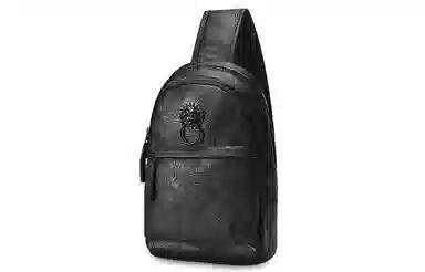 Chusan Copper Lion Head Shoulder Bag