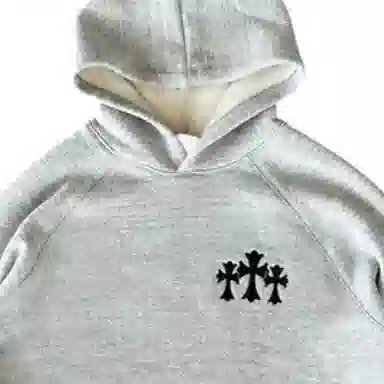Chrome Hearts Hoodie Grey